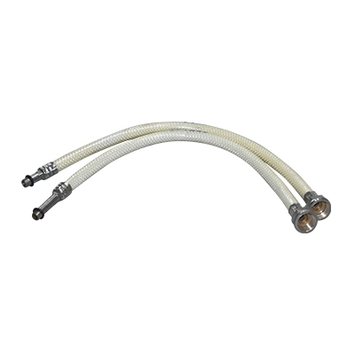[RBT428] FLEXIBLE PVC INDE  POUR MITIGEUR LAVABO 45CM M8XF15 (SF