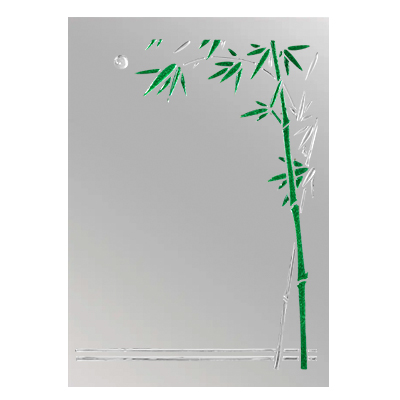 [SNL479]  MIRROIRS 80X60  9044/FPAK 144,5 (bambou) (SF)