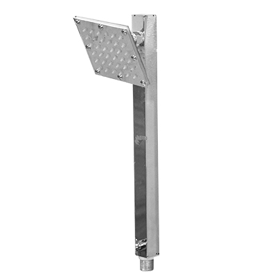 [ADC585] POMME DE DOUCHE CARRE P/M ZAP+BARRE/F442960 (SF)