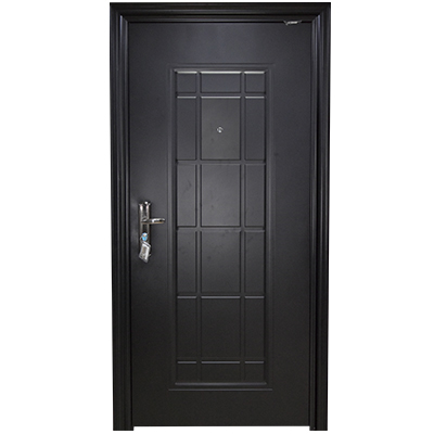 [POM319] PORTE MET OUVERTURE DROITE  EXT NOIR MAT  2050x960MM 120°MAX  No. 608  U986283