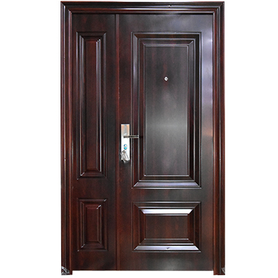 [POM322] PORTE MET OUVERTURE DROITE INT MARRON F 2050x1200MM 120°MAX No. 8750  U986286