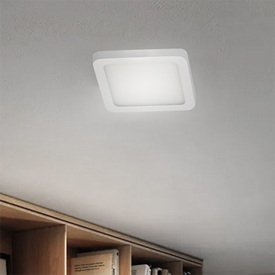 [ELL1082] SPOT CARRE ENCAST. LED 6W,90x75mm,6500k WE-A181-Square