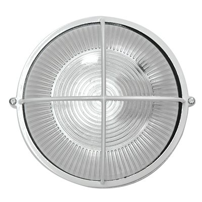[ELT1419] HUBLOT ROND WHITE E27  ETANCHE  Φ240mm XH1003L