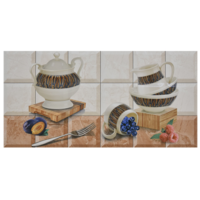 [CID432] DECOR MURAL 30X60 6109 HL1 (BR) (AGL)