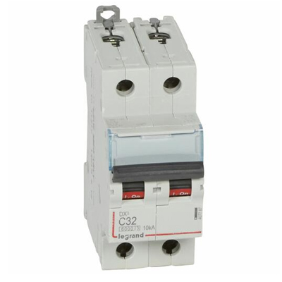 [EGUI522] DISJONCTEUR MODULAIRE DX3 2P C32 6000A 10KA 400V 407787