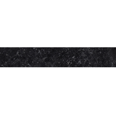 [CIS997] PLINTHE PLAN DE TRAVAIL 60X12X2CM  RAJASTHAN BLACK (B)
