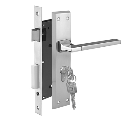 [SGJ347] SERRURE PORTE COMPLET GODREJ  ARC 07 SS 70MM 2C 240 MM PC 2538 46171598SD01633