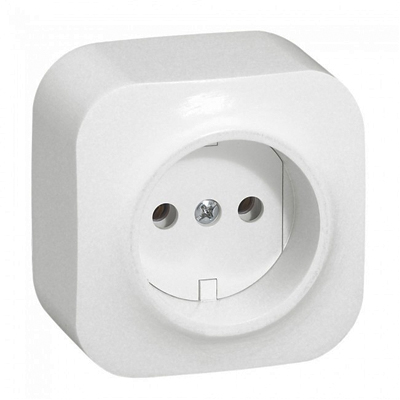 [EGUI552] FORIX BLANC PRISE 2P 16A BLANC 782410