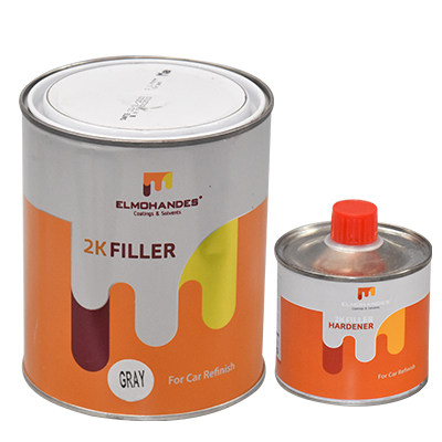 [PAU099] APRES MASTIC 2K GRIS 1L AVEC HARDNER 2FILER 0,25L(pau100)  (ELM)