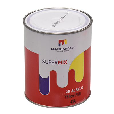 [PAU108] SUPERMIX 2K ACRYLIC JAUNE PUB 43A  1L (ELM) (PRIX NET) SP