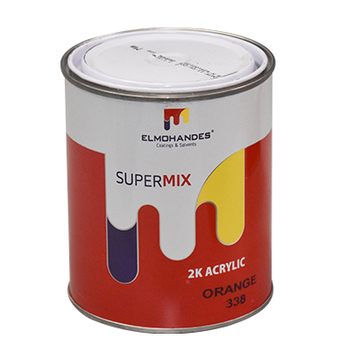 [PAU125] SUPERMIX 2K ACRYLIC ORANGE 338  1L (ELM) (PRIX NET) SP