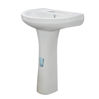 [SNL529] LAVABO AVEC COLONNE REPOSE 22 X 16  (DNV)
