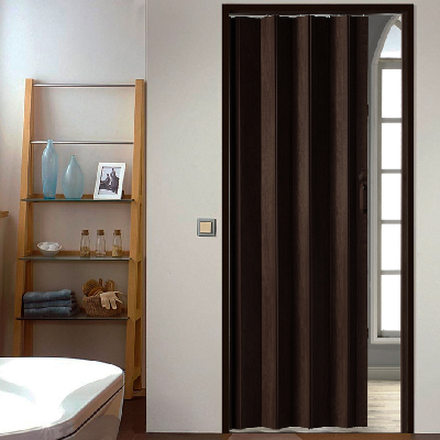 [POD148] PORTE EXTENSIBLE  EN PVC 203 X 88 CM DARK BROWN 2070603010

