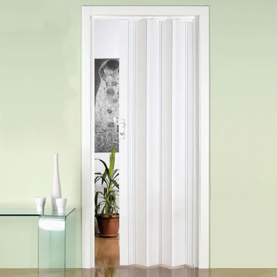 [POD149] PORTE EXTENSIBLE EN PVC 203 X 88 CM  BLANC 2070603011