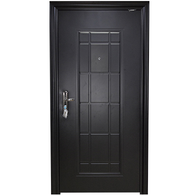 [POM329] PORTE MET OUVERTURE DROITE INT NOIR MAT  2050x960MM 120°MAX No. 608 U986289