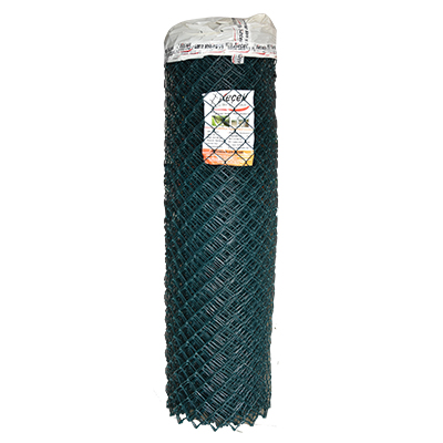 [GAB130] GRILLAGE ACIER GALVANISE ENROBE PVC VERT 3,0MM  2000MM x 20M (KCL) (TURQUIE)