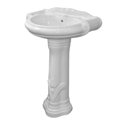 [SNL563] LAVABO AVEC COLONNE 45X60 (MINI STERLING)  (UE)