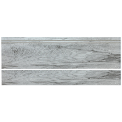 [CIS1176] MARCHE 1200 x 300 CONTRE MARCHE 1200 X 200 CLARA WOOD GREY (UE)