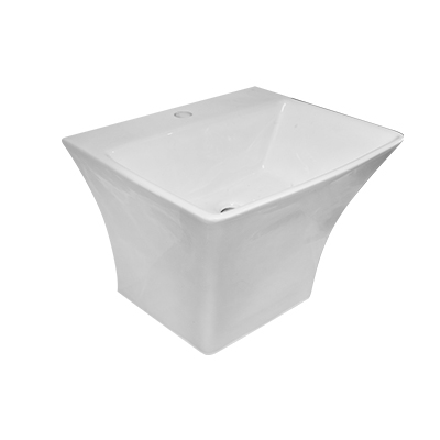 [SNL570]  LAVABO HALF WB SQUARE (DNV)