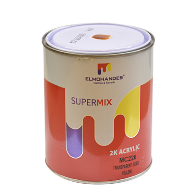 [PAU148] SUPERMIX 2K ACRYLIC TRANSPARENT OXIDE YELLOW  MC1226=MC226  1L (ELM) (PRIX NET)