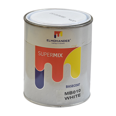 [PAU163] SUPERMIX BASECOAT BLANC  (WHITE) MB1010=MB010 1L (ELM) (PRIX NET)