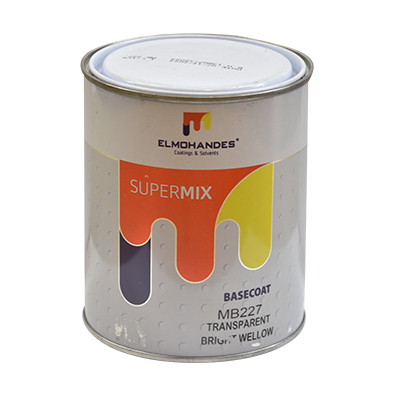 [PAU167] SUPERMIX BASECOAT TRANSPARENT BRIGHT YELLOW  MB1227= MB227  1L (ELM) (PRIX NET)