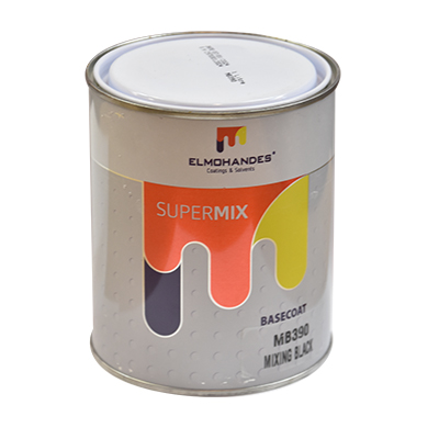 [PAU169] SUPERMIX BASECOAT MIXING BLACK MB1390 =MB390  1L (ELM) (PRIX NET)