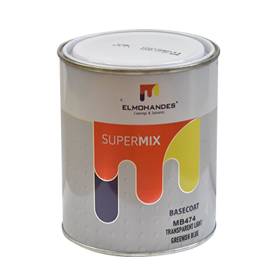 [PAU172] SUPERMIX BASECOAT TRANSPARENT LIGHT GREENISH BLUE  MB1474= MB474  1L (ELM) (PRIX NET)