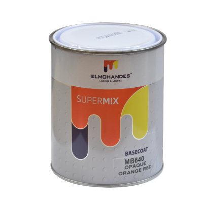 [PAU174] SUPERMIX BASECOAT OPAQUE ORANGE RED MB1640=MB640 1L (ELM) (PRIX NET)