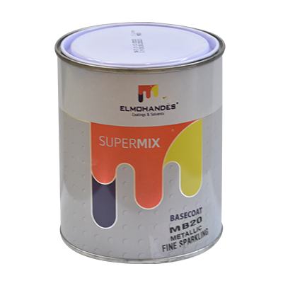 [PAU182] SUPERMIX BASECOAT METALLIC FINE  SPARKLING  MB1120 =MB20  1L (ELM) (PRIX NET)