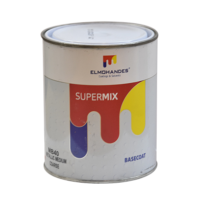 [PAU184] SUPERMIX BASECOAT METALLIC MEDIUM COARSE  MB1140=MB040 1L (ELM) (PRIX NET)