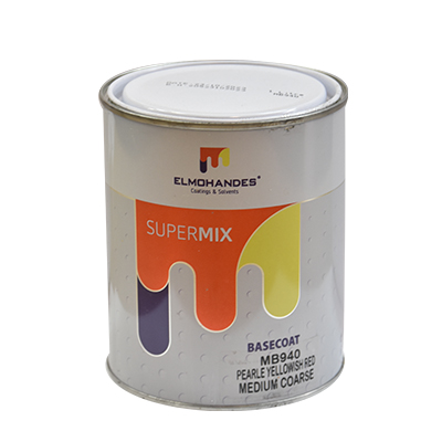 [PAU195] Supermix basecoat yellowish red medium coarse MB1940 =MB940 1L (ELM) PRIX NET