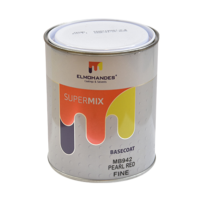[PAU196] SUPERMIX BASECOAT PEARL  RED  FINE  MB1942=MB942 1L (ELM) (PRIX NET)