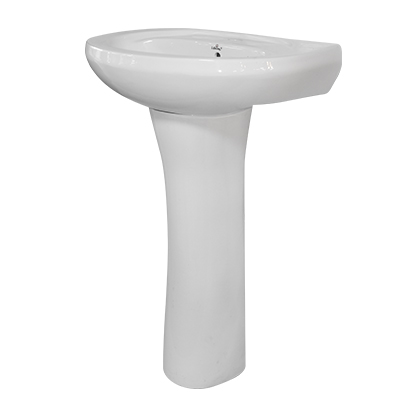 [SNL585] LAVABO AVEC COLONNE  22x16 LIFECERA  (UE)