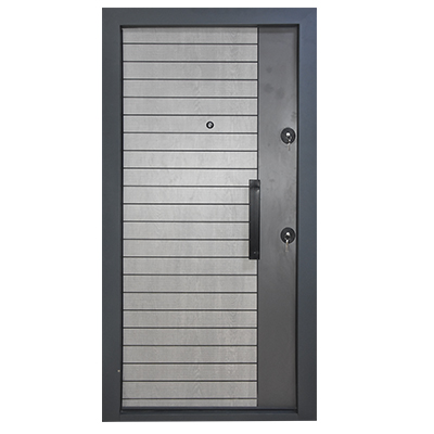 [POM353] PORTE MET OUVERTURE GAUCHE INT GRI MESE-ANTRASIT GRI 960X2050MM BRG-1716(TRK)