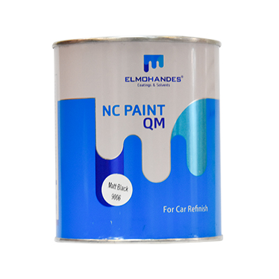 [PAU208] N.C Peinture QM Noir Mat 9006 Grade A 1L (ELM)