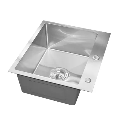 [ADC741] EVIER INOX  SIMPLE BAC AVEC ACCESSOIRES L 500 x W 440 x H 200 3MM 1020201016