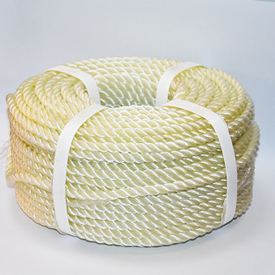 [QUG3200] CORDE NYLON 6MM BLANC 100 YARD RLX 91,45M (UE)