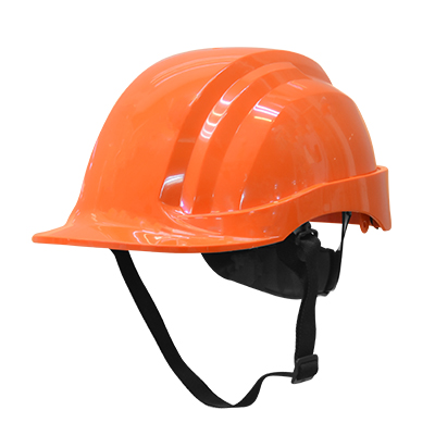 [QUS463] CASQUE DE CHANTIER AVEC BANDE ANTI TRANSPIRATION CERTIFIER EN ORANGE (NGL)