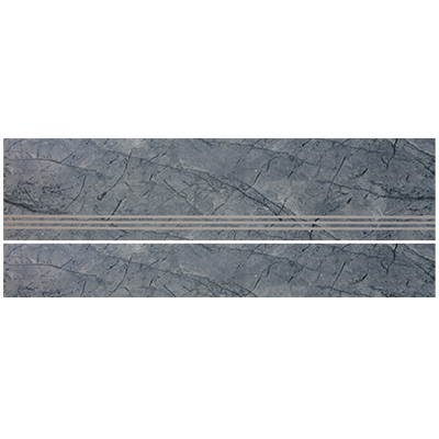 [CIS1451] MARCHE 1200 x 300 CONTRE MARCHE 1200 X 200 CARVING 7002 (UE)