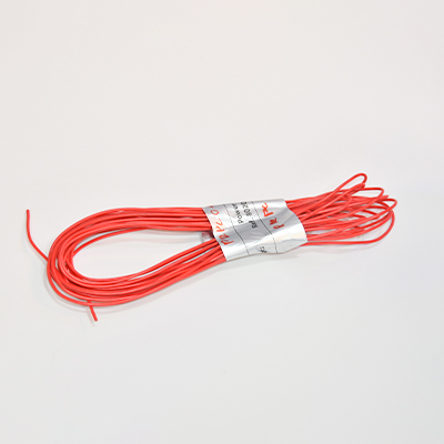 [PRPC013] CORDON D ALIMENTATION  POMPE A CHALEUR WIRE: 1.0 MM2  RED, COPPER CORE, BVR TYPE POWER CORD 802012-0251 (10M)