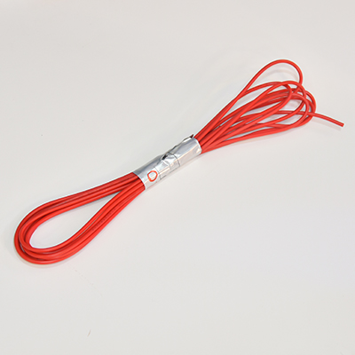 [PRPC019] CORDON D ALIMENTATION  POMPE A CHALEUR WIRE: 2.5 MM2  RED, COPPER CORE, BVR TYPE POWER CORD 802012-0331 (5M)