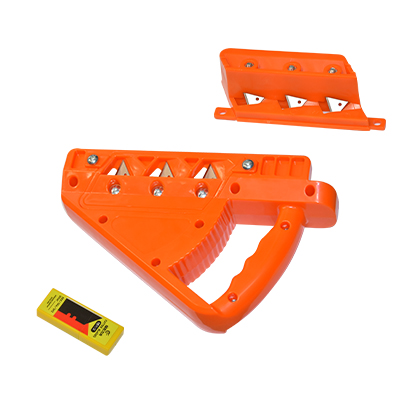 [EPM132] DECOUPEUSE DE PLACOPLATRE POUR CHANFREIN A 45°ET A 60° + 10 LAMES L:228 x l:140 MM    2010806058