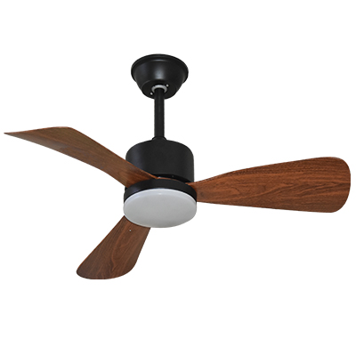 [ELH099] VENTILATEUR DE PLAFOND AVEC LUMIERE  AC90-265V 42W  36" (91 CM) YZ-F3-36-B+COM
