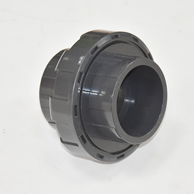 [QUP390] RACCORD UNION PVC Ø63 MM COULEUR GRIS FONCE  3040208663