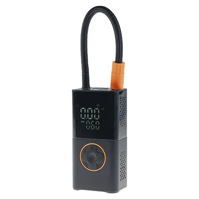 [QUG2661] GONFLEUR PORTABLE INTELLIGENT 50W 150PSI 7.4V 1800MAH*2 CZK-5641