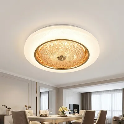 [ELT2062] Plafonnier 18-40W 3 COLORSIZE:500MMLED X2 50/60HZCCT:3 colormaterial:pvc+acrylic Y-130 85-265V
