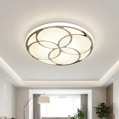 [ELT2065] Plafonnier 18-40W 3 COLORSIZE:500MMLED X2 50/60HZCCT:3 colormaterial:pvc+acrylic Y-133 85-265V