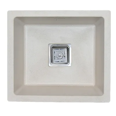 [ADC882] EVIER QUARTZ SIMPLE BAC G MARS AVEC ACCESSOIRES  (UE