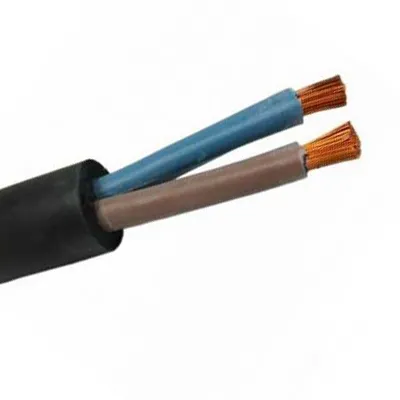 [ELF543] Cable industriel flexible noir H07RN-F 450/750V 2x2,5mm² H07RNF (b-br) (vtn) turquie /M